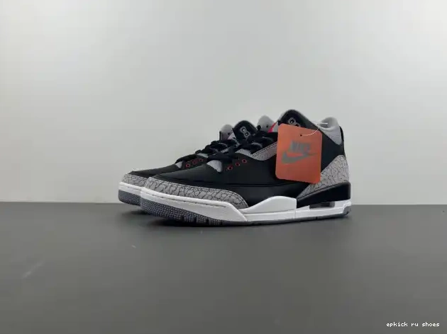 Black Cement 3 Jordan Air DN3707-010 0420